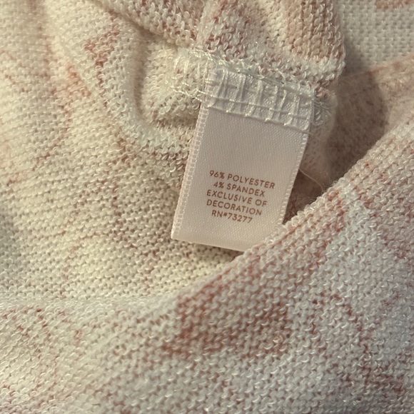 LC Lauren Conrad Floral Lace Tie Back Top Medium - Picture 8 of 12